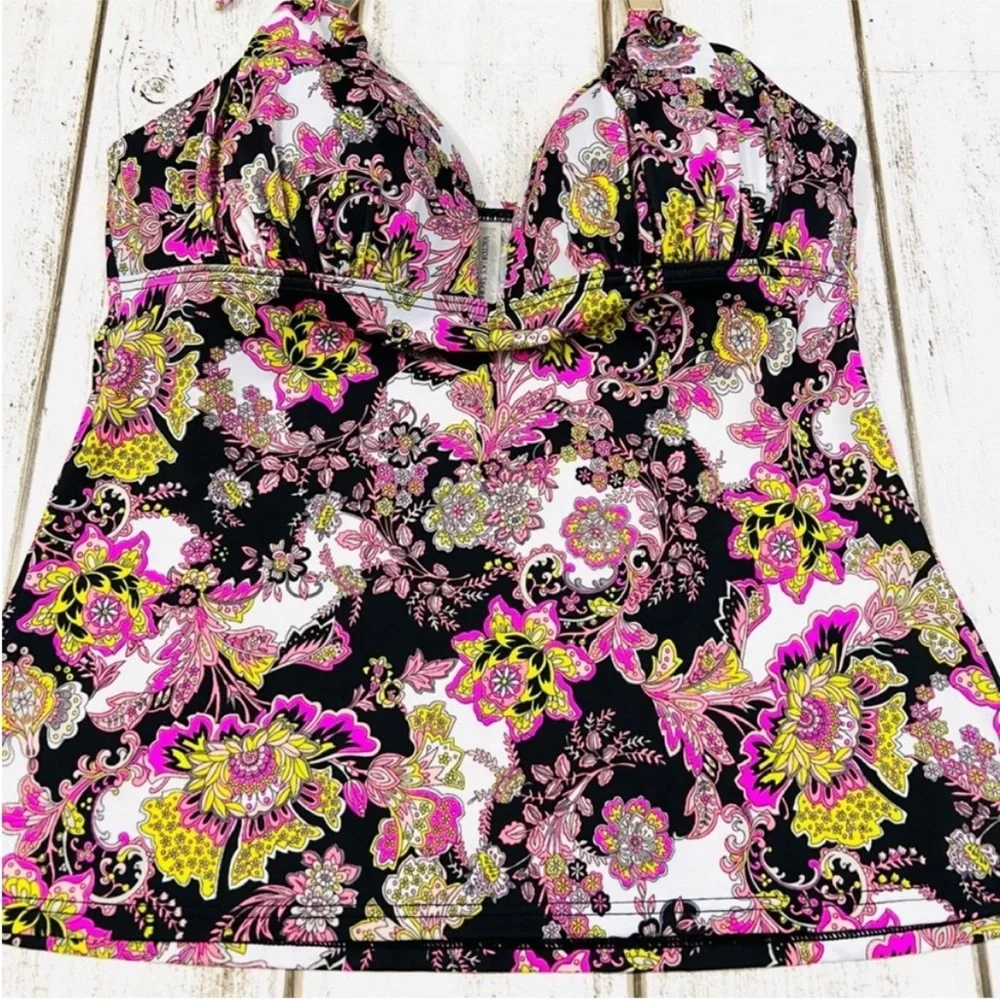 Victoria’s Secret Bikini Swimsuit Top Cover Up Shirt Medium - Picture 4 of 10